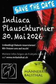 Voranzeige Indiaca Turnier2026