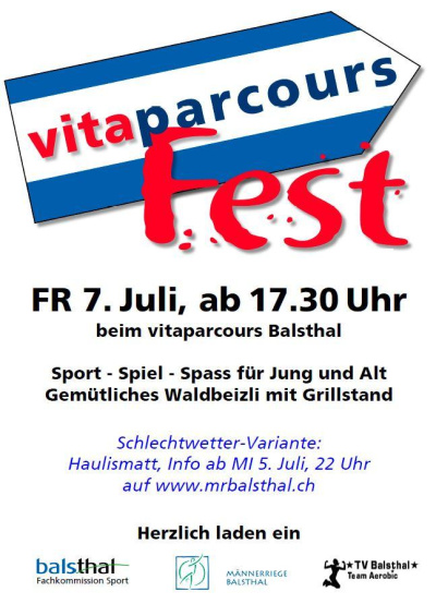 Inserat Vita Fescht 2017